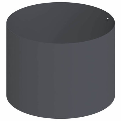 Vaso da giardino Antracite 90 x 90 x 20 cm | homemem39