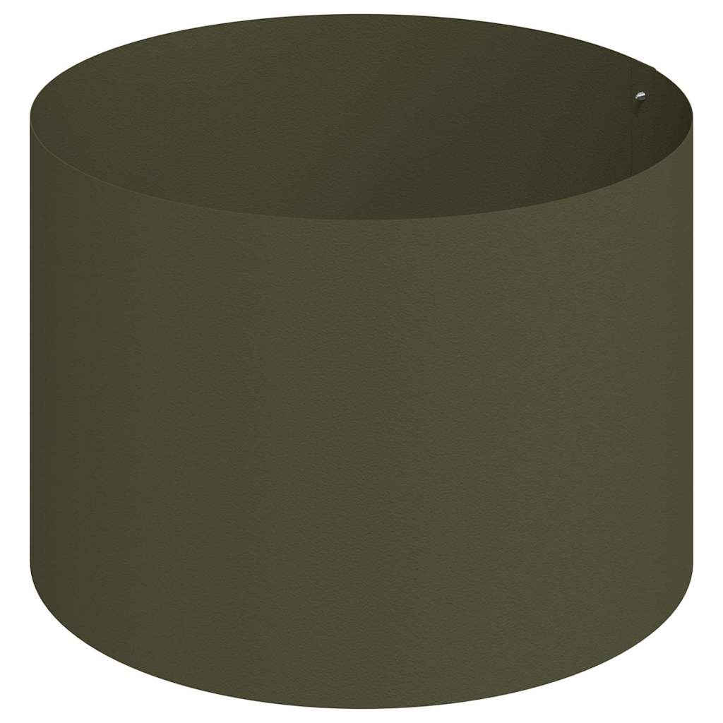 Vaso da giardino Verde oliva 90 x 90 x 20 cm