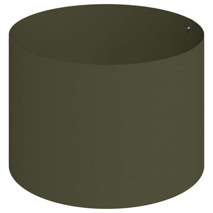 Vaso da giardino Verde oliva 90 x 90 x 20 cm