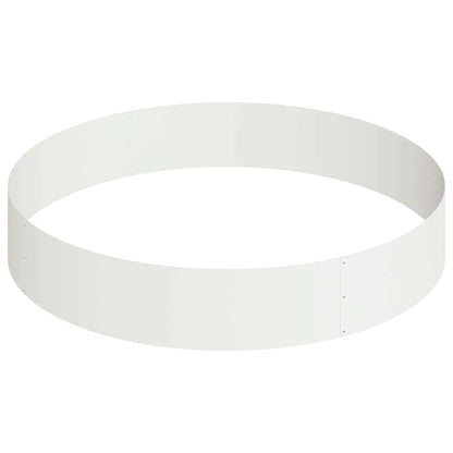 Vaso da giardino Bianco 120 x 120 x 20 cm | homemem39