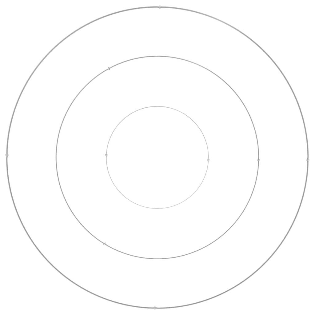 Vaso da giardino Argento 120 x 120 x 20 cm Acciaio inossidabile