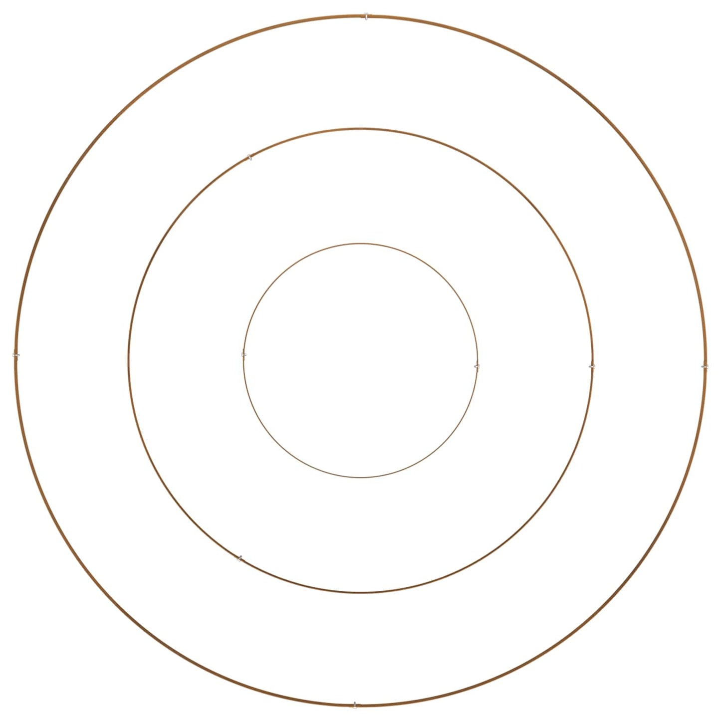 Vaso da giardino Marrone 120 x 120 x 20 cm Acciaio CorTen