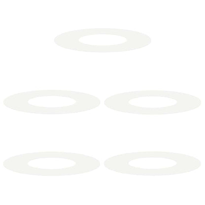 adatto per Anelli d'Albero Piatto 5 pcs Bianco Ø30 / 60 cm