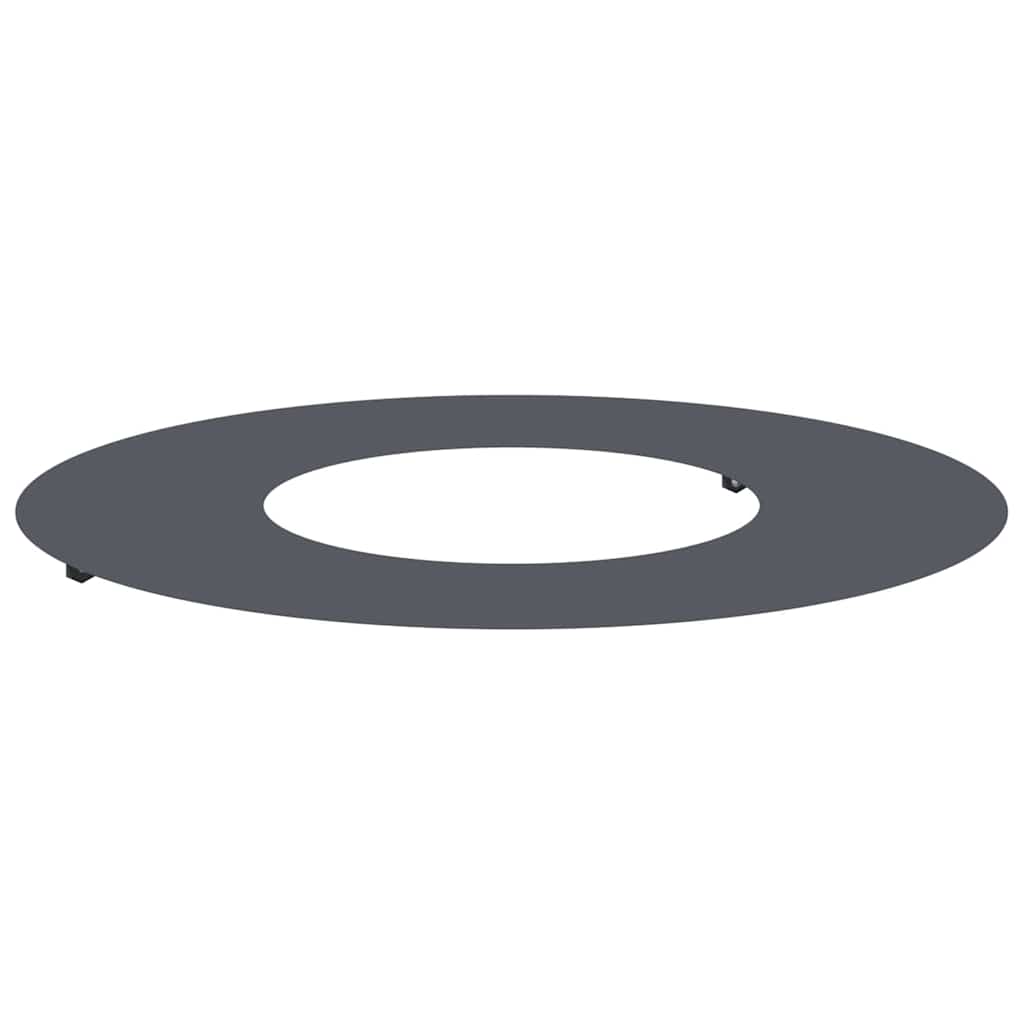 adatto per Anello d'Albero Piatto Antracite Ø30 / 60 cm Acciaio