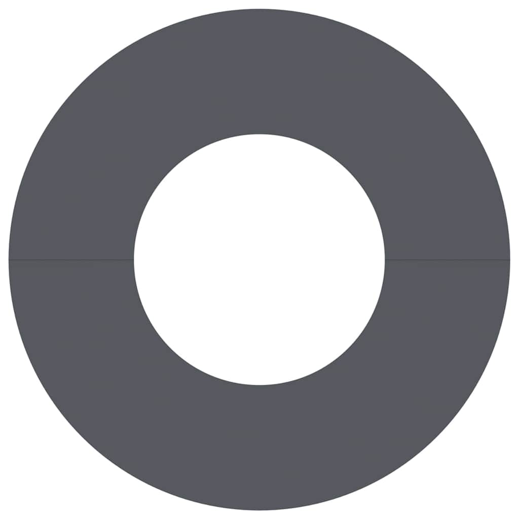 adatto per Anello d'Albero Piatto Antracite Ø30 / 60 cm Acciaio