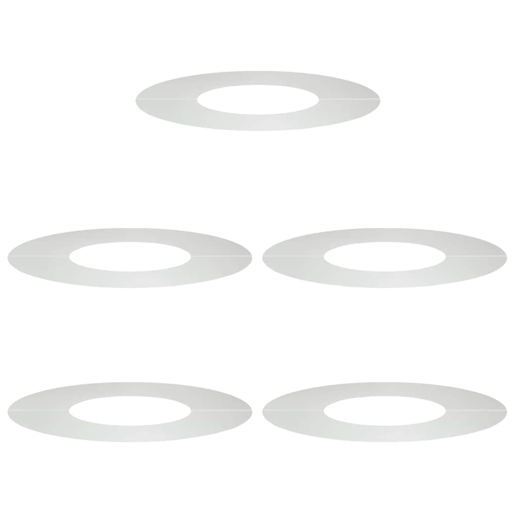 adatto per Anelli d'Albero Piatto 5 pcs Argento Ø30 / 60 cm