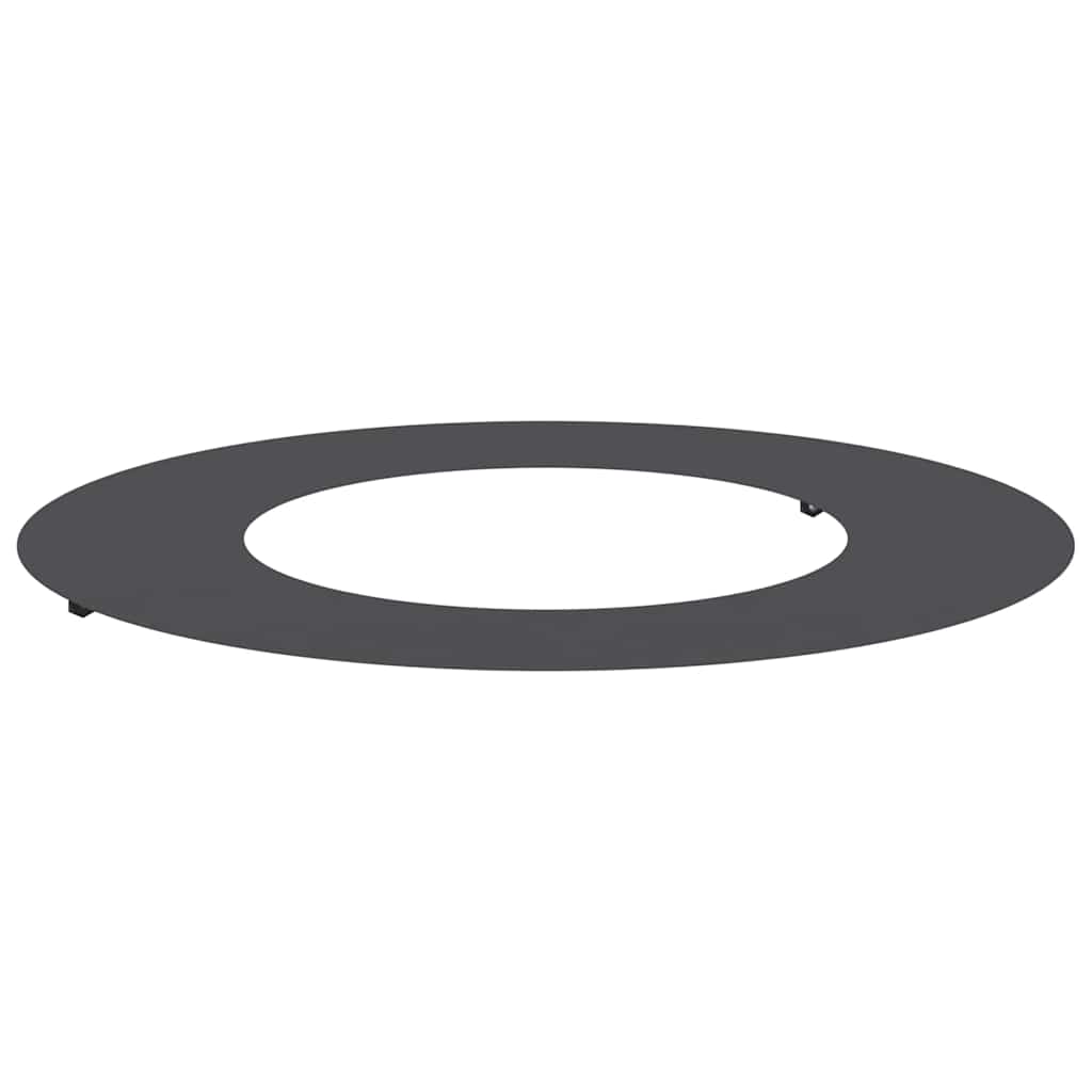 adatto per Anello d'Albero Piatto Nero Ø40 / 70 cm Acciaio