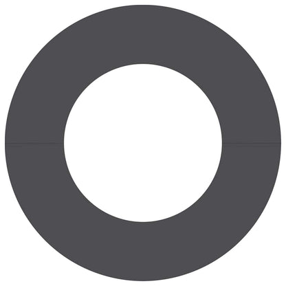 adatto per Anelli d'Albero Piatto 5 pcs Nero Ø40 / 70 cm Acciaio