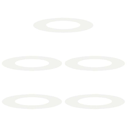 adatto per Anelli d'Albero Piatto 5 pcs Bianco Ø40 / 70 cm