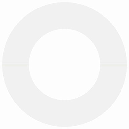 adatto per Anelli d'Albero Piatto 5 pcs Bianco Ø40 / 70 cm