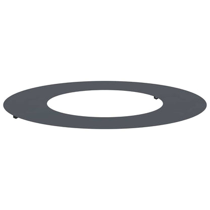 adatto per Anello d'Albero Piatto Antracite Ø40 / 70 cm Acciaio
