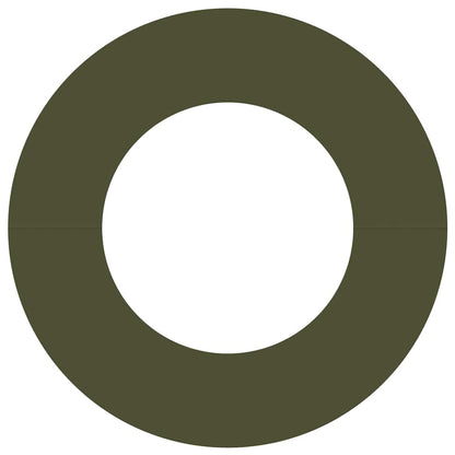 Anello d'albero Verde oliva Ø40 / 70 cm Acciaio laminato a freddo