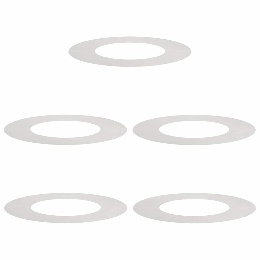 adatto per Anelli d'Albero Piatto 5 pcs Argento Ø40 / 70 cm