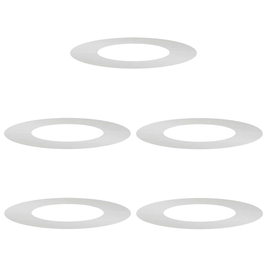 adatto per Anelli d'Albero Piatto 5 pcs Argento Ø40 / 70 cm