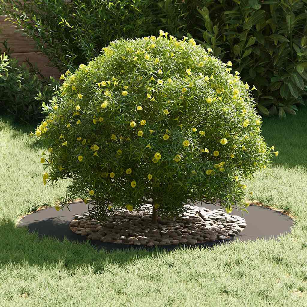 adatto per Anello d'Albero Piatto Nero Ø50 / 80 cm Acciaio