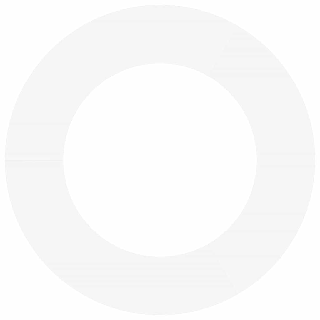 adatto per Anelli d'Albero Piatto 5 pcs Bianco Ø50 / 80 cm