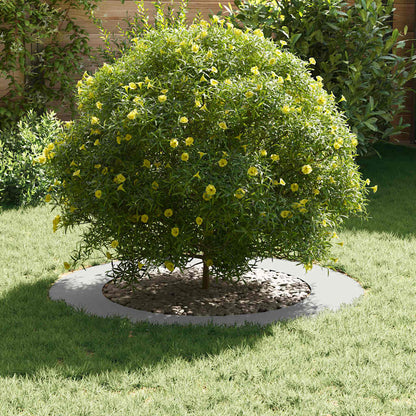 adatto per Anello d'Albero Piatto Bianco Ø60 / 90 cm Acciaio