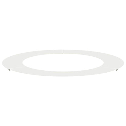 adatto per Anello d'Albero Piatto Bianco Ø60 / 90 cm Acciaio