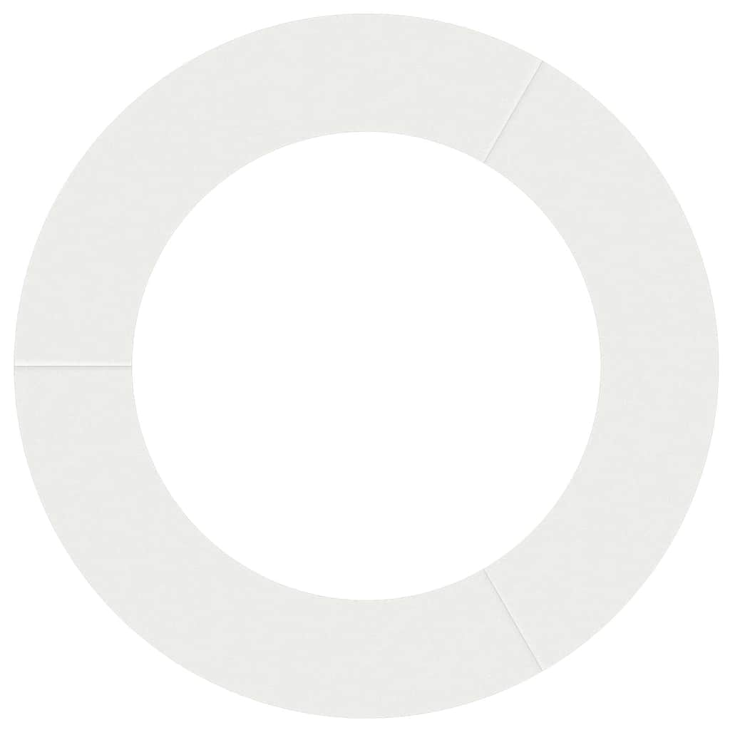 adatto per Anelli d'Albero Piatto 5 pcs Bianco Ø60 / 90 cm