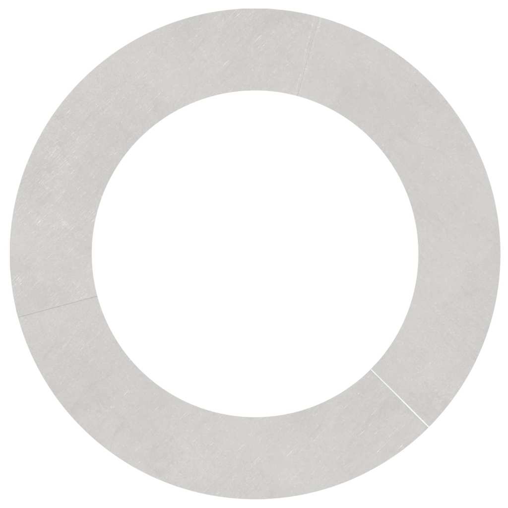 adatto per Anello d'Albero Piatto Argento Ø60 / 90 cm