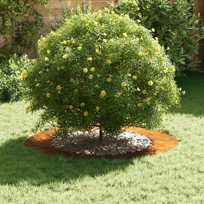 adatto per Anelli d'Albero Piatto 5 pcs Marrone Ø60 / 90 cm