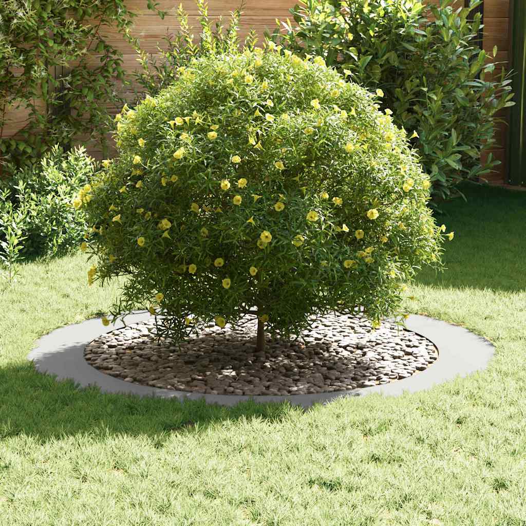 adatto per Anello d'Albero Piatto Bianco Ø90 / 120 cm Acciaio