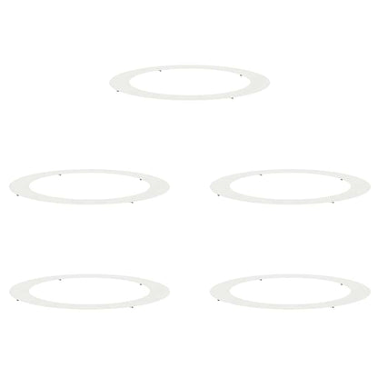 adatto per Anelli d'Albero Piatto 5 pcs Bianco Ø90 / 120 cm