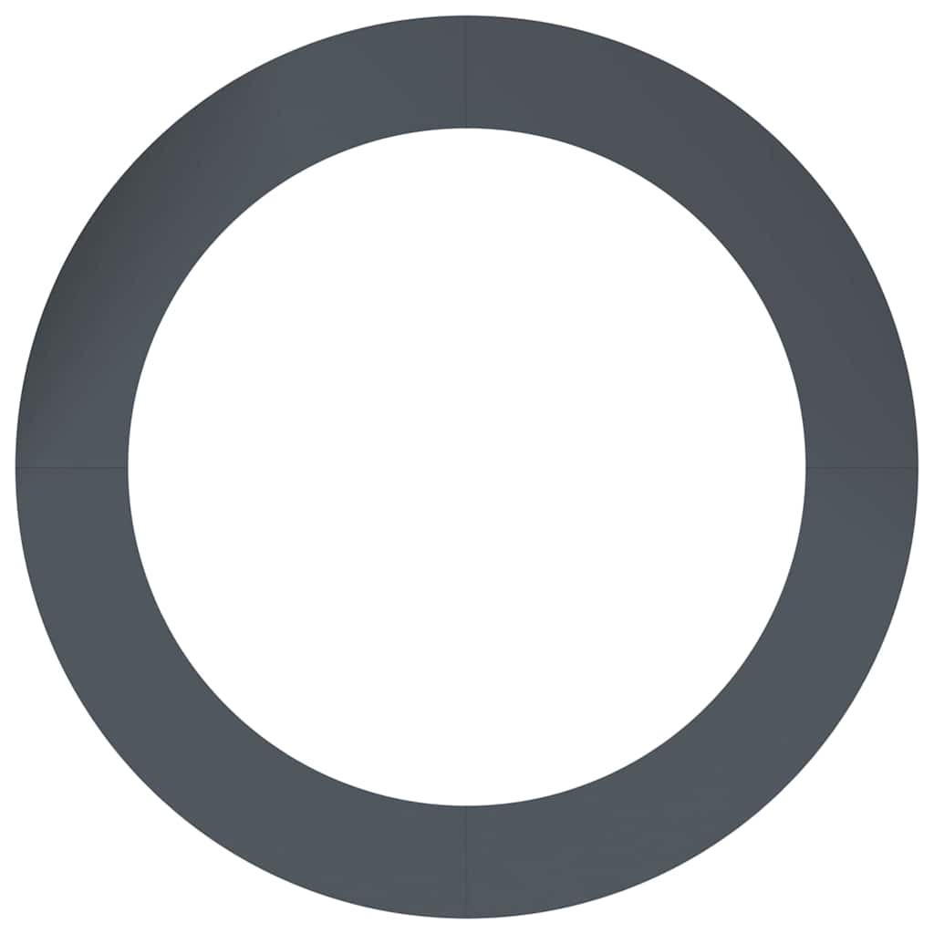 adatto per Anelli d'Albero Piatto 5 pcs Antracite Ø90 / 120 cm