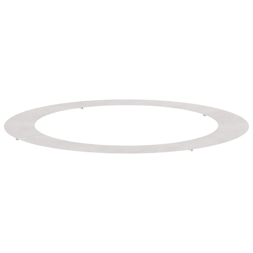 adatto per Anello d'Albero Piatto Argento Ø90 / 120 cm