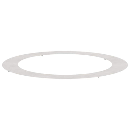 adatto per Anello d'Albero Piatto Argento Ø90 / 120 cm