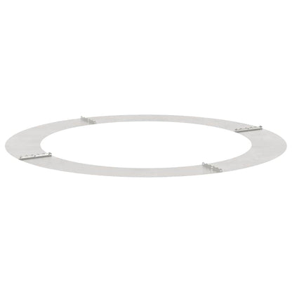 adatto per Anello d'Albero Piatto Argento Ø90 / 120 cm