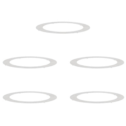 adatto per Anelli d'Albero Piatto 5 pcs Argento Ø90 / 120 cm