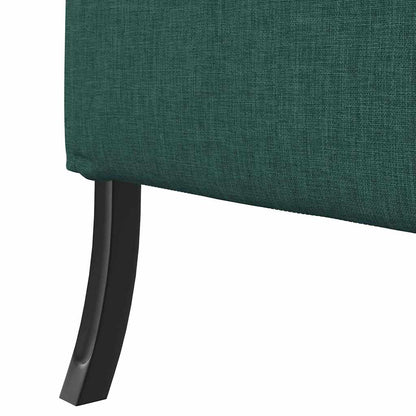 Divano alto 101cm Verde scuro Tessuto | homemem39