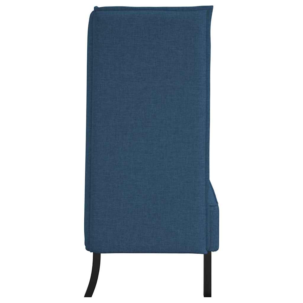 Divano alto 101cm Blu Tessuto | homemem39