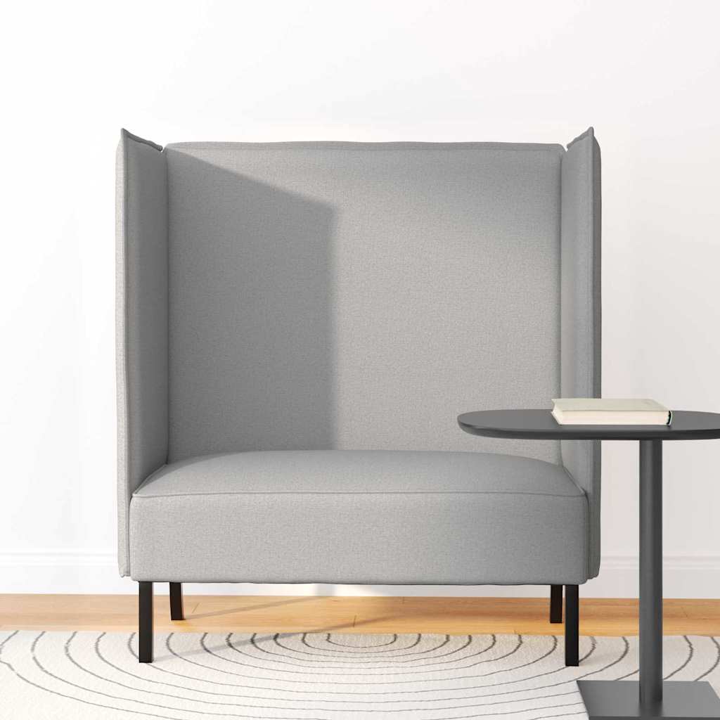 Divano alto Grigio nuvola 109 x 56 x 121 cm Tessuto | homemem39