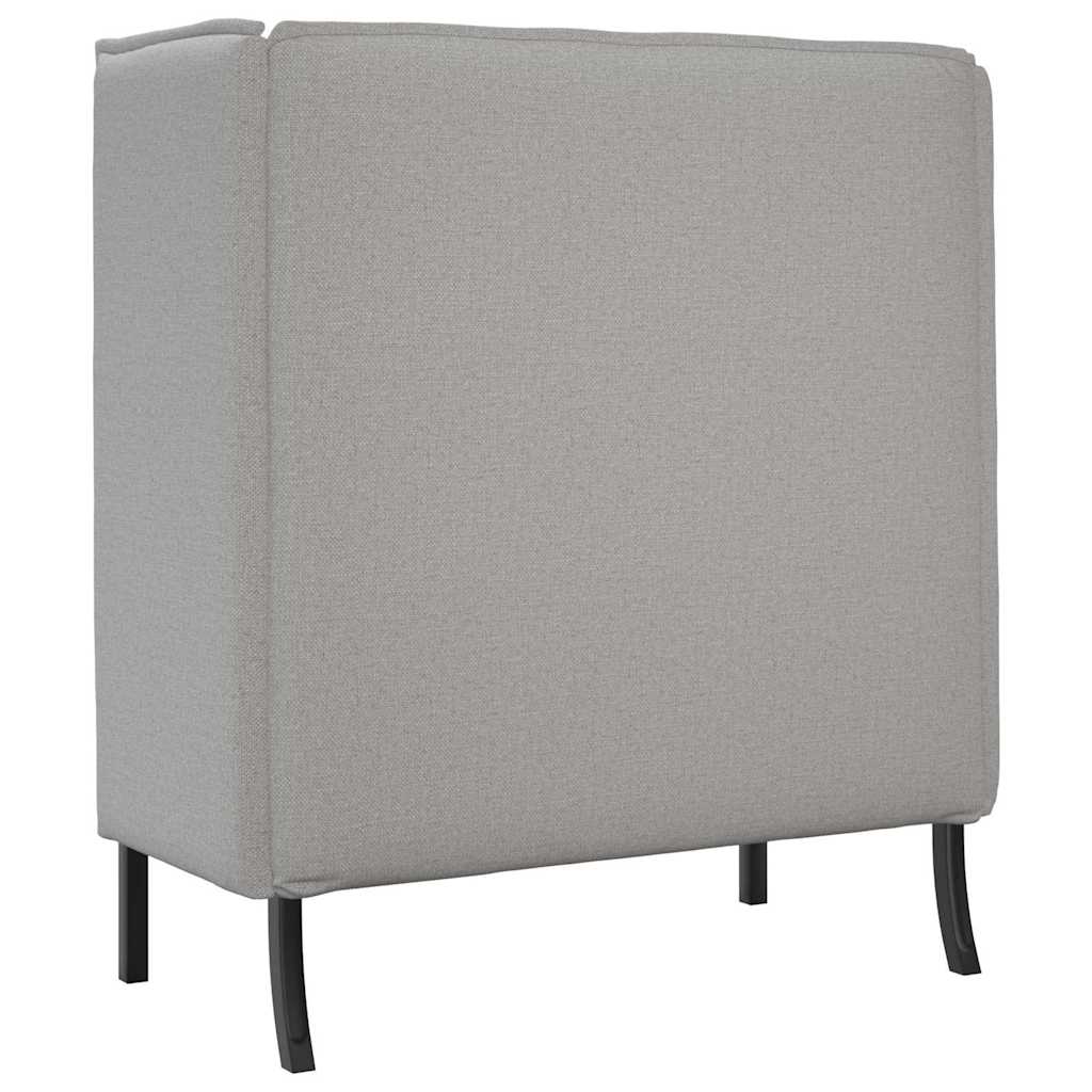 Divano alto Grigio nuvola 109 x 56 x 121 cm Tessuto | homemem39