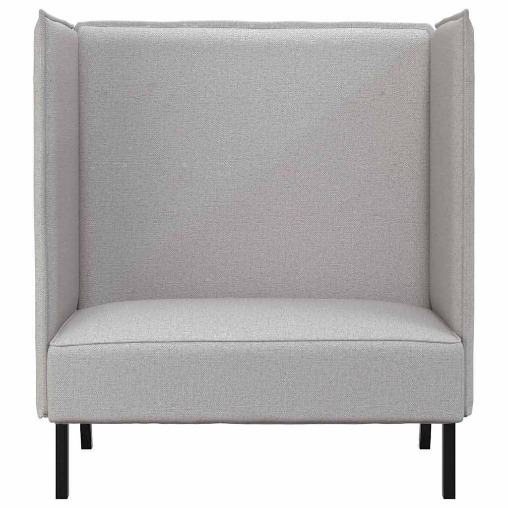Divano alto Grigio nuvola 109 x 56 x 121 cm Tessuto | homemem39