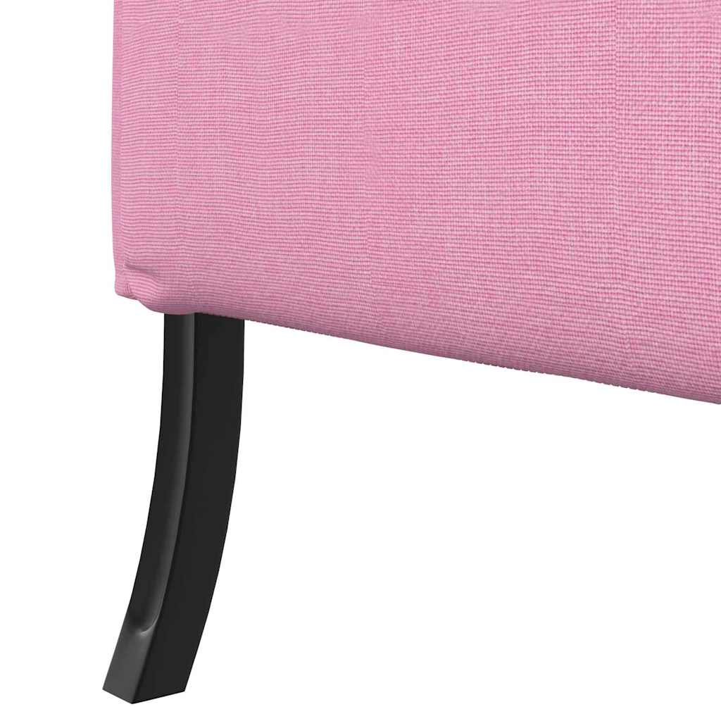 Divano alto 101cm Rosa Tessuto | homemem39