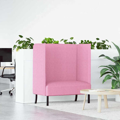 Divano alto 101cm Rosa Tessuto