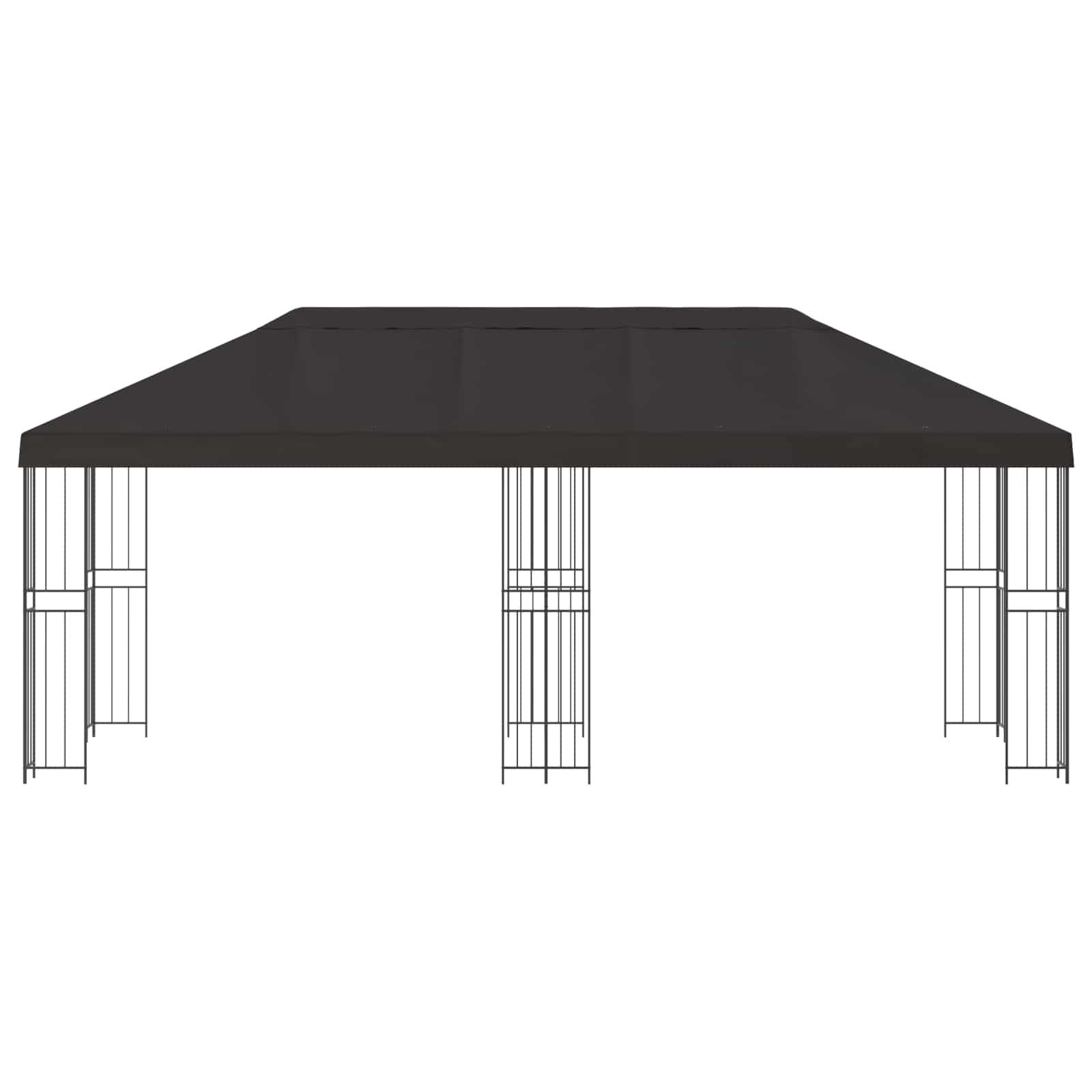 Gazebo con pareti laterali 6 x 3 m Antracite | homemem39