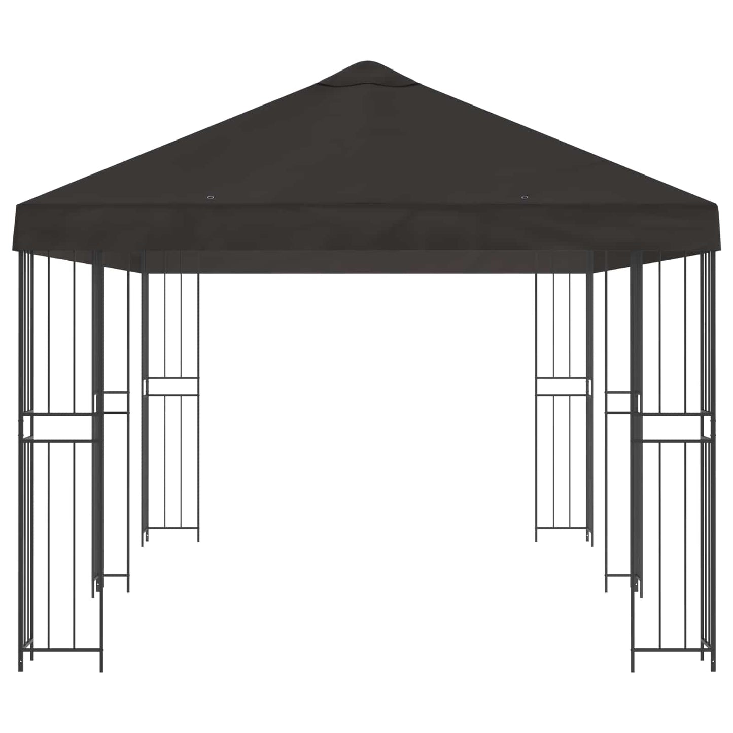 Gazebo con pareti laterali 6 x 3 m Antracite | homemem39