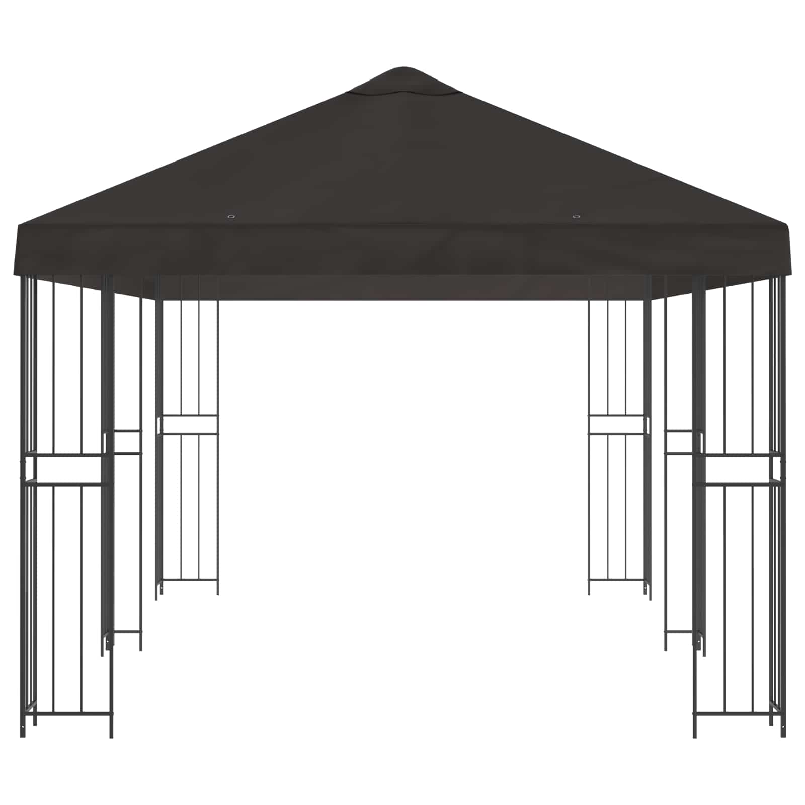 Gazebo con pareti laterali 6 x 3 m Antracite | homemem39