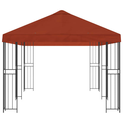 Gazebo con pareti laterali 6 x 3 m Terracotta | homemem39