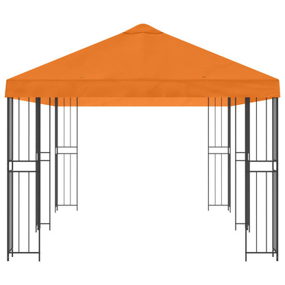 Gazebo con pareti laterali 6 x 3 m Arancione | homemem39