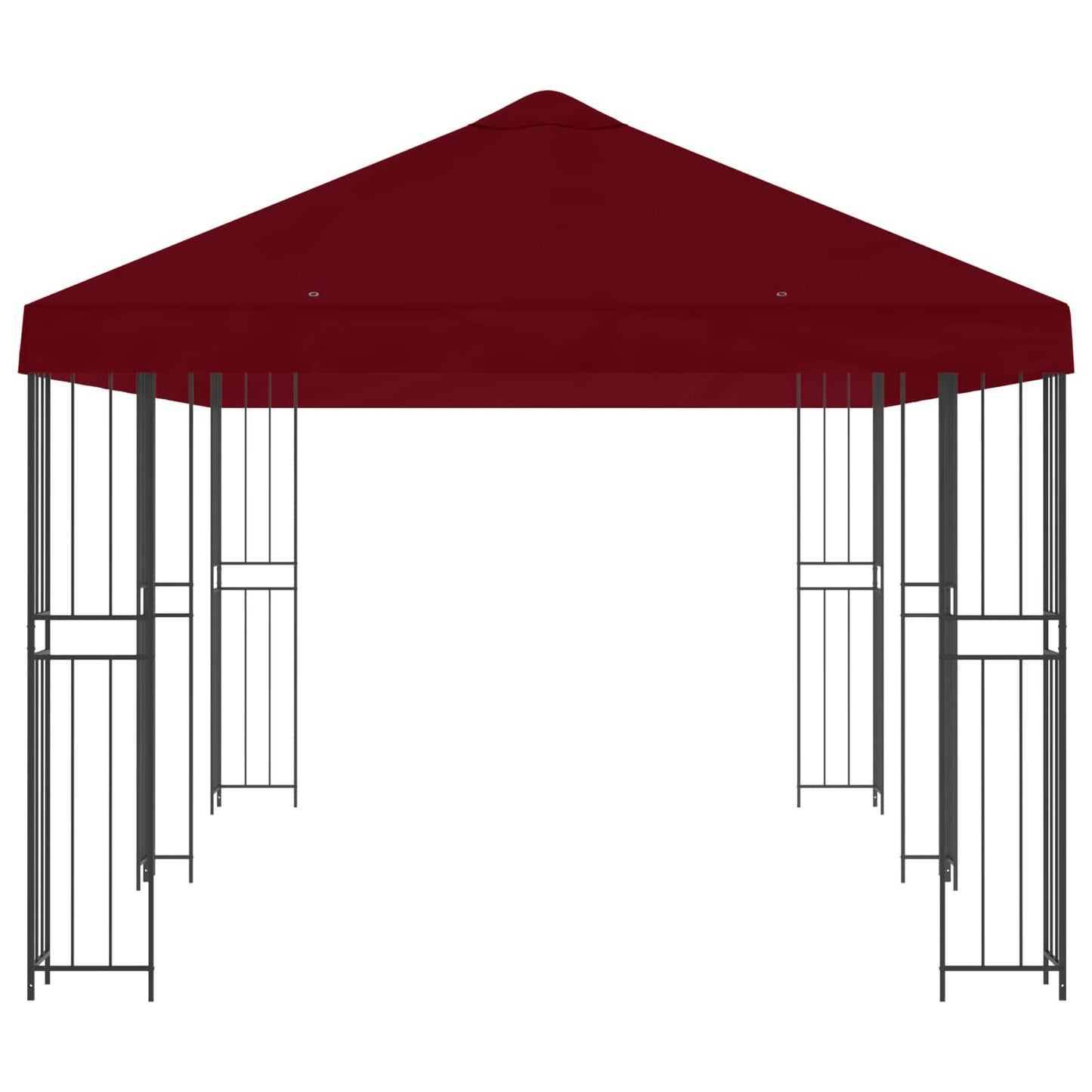 Gazebo con pareti laterali 6 x 3 m Borgogna | homemem39