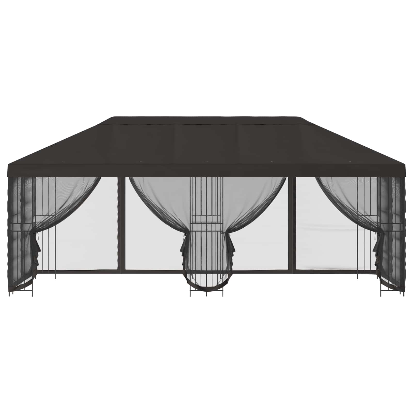 Gazebo con pareti laterali 6 x 3 m Antracite | homemem39