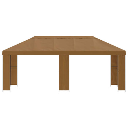 Gazebo da giardino 6 x 3 m Beige Poliestere e Acciaio 190 | homemem39