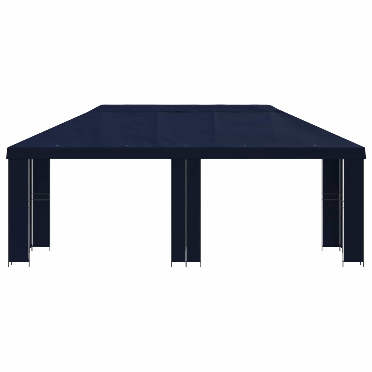 Gazebo da giardino 6 x 3 m Blu Poliestere e Acciaio 190