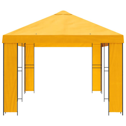 Gazebo da giardino 6 x 3 m Giallo Poliestere e Acciaio 190 | homemem39