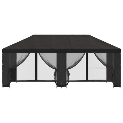 Gazebo con pareti laterali 6 x 3 m Antracite | homemem39